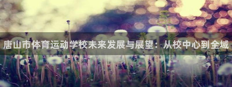 尊龙官网下载开户：唐山市体育运动学校未来发展与展望：